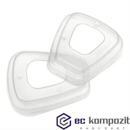 3M 501 Filtre Tutucu Kapak 1 çift