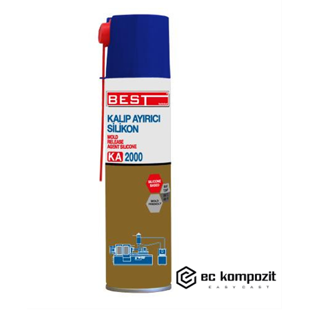 BEST KA 2000 Silikonlu Kalıp Ayırıcı 400 ml