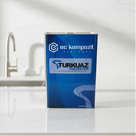 Turkuaz TP 100 Döküm Tipi Polyester Reçine 18 kg