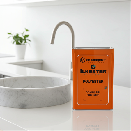 İLKESTER P-060 Döküm Tipi Polyester Reçine 18 KG